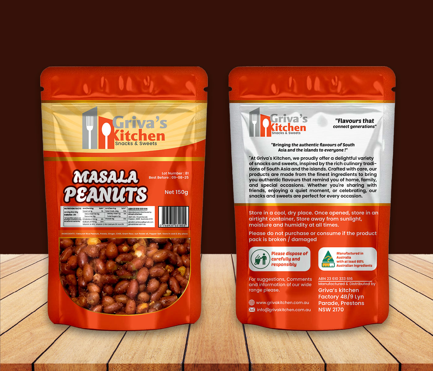 Flavored Peanuts-200gm
